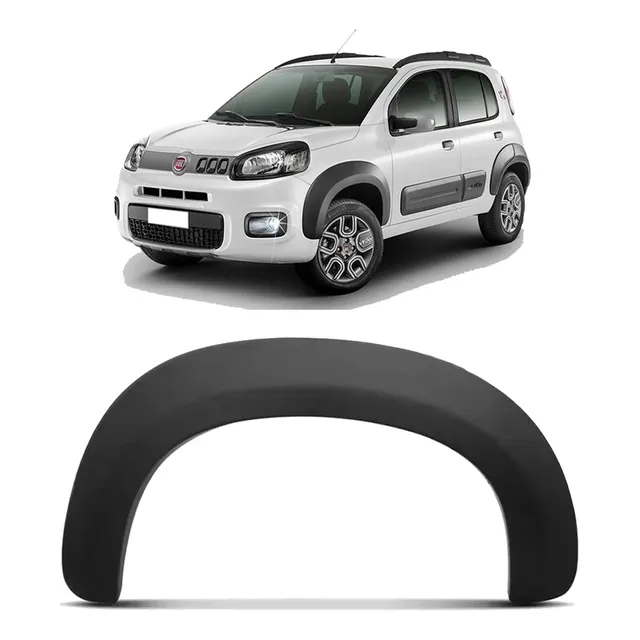 Moldura Paralama Dianteiro Novo Uno Way 2011 2016 2017 2018
