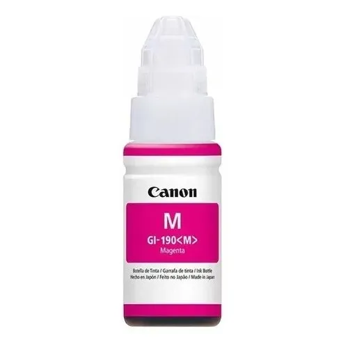 Tinta Canon Gi-190 4 Colores Pixma G4110 G3110 G2110 G1100