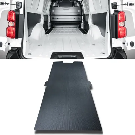 Tapete Baú Furgão Jumpy Expert Scudo 2016-2025 Pvc Borracha Preto