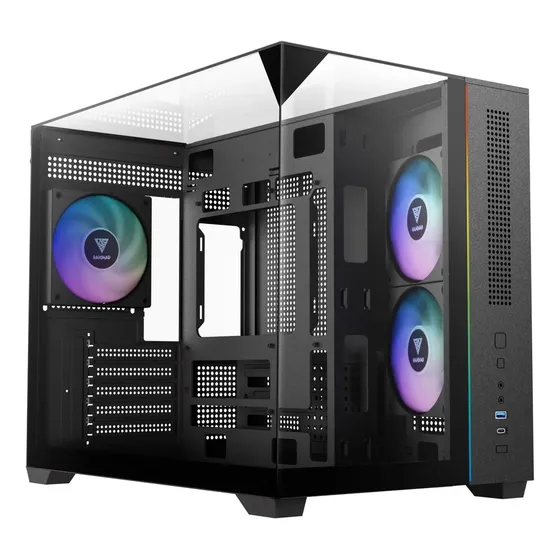 Gabinete - Gamdias Atlas M3m - S/fuente - M-atx