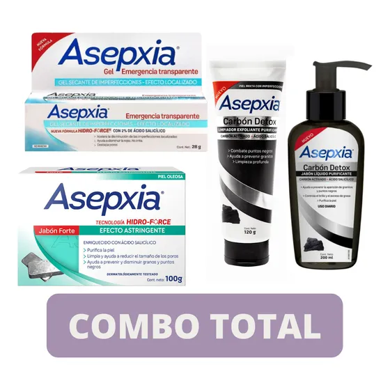 Combo Asepxia Facial Total - Antiacne