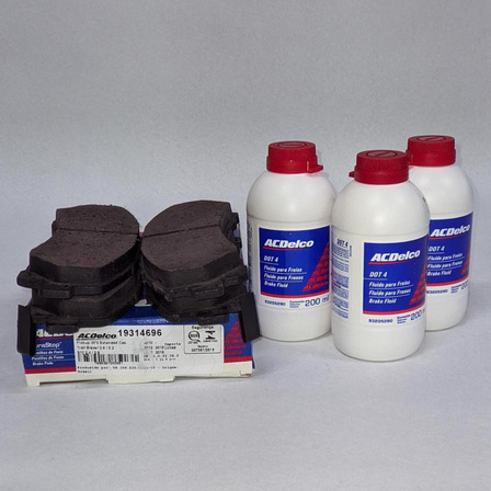 Kit Pastilhas E Fluido De Freio S10 E Trailblazer Gm Kit Pastilhas E Fluido De Freio S10 E Trailblazer Gm