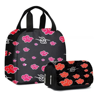 Bolsa De Almuerzo Reutilizable De Naruto Anime Akatsuki De 2 Bolsa De Almuerzo Reutilizable De Naruto Anime Akatsuki De 2