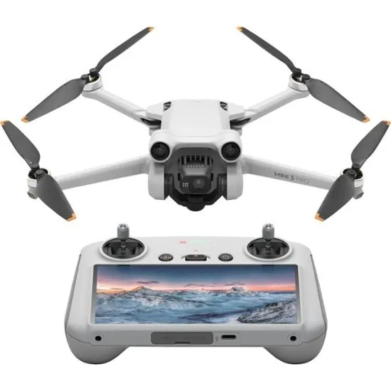 Dji - Mini 3 Pro Drone And Remote Control + Built-in Screen