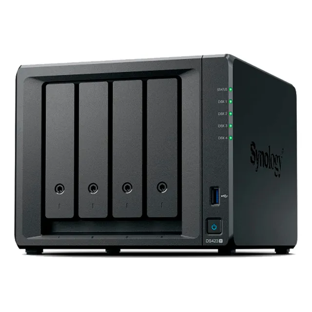 Servidor Nas Synology Diskstation Ds423+ 4xbahias 3.5/2.5''