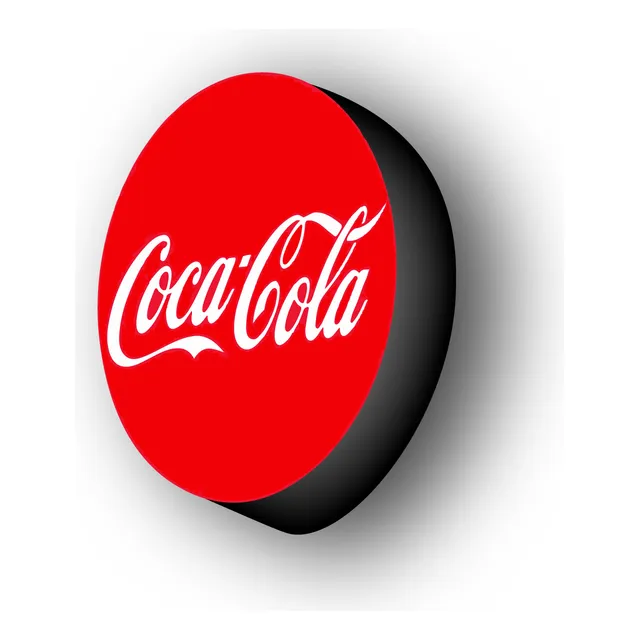Letrero Luminoso 3d Para Exterior Refresco Coca Cola