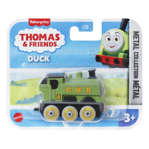 Tren Duck Thomas Y Sus Amigos Metal Push Along Color Verde Lima