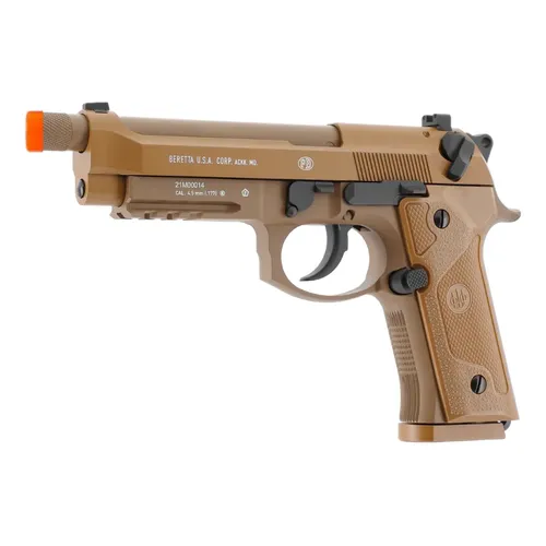 Pistola Airsoft Gbb Beretta M9a1 Navy We Blowback Full Metal Tan