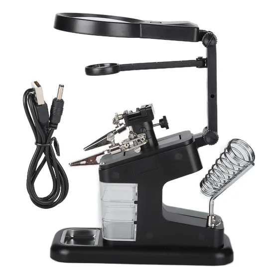 Lupa Th7026 Lupa De Mesa De Soldagem 10led