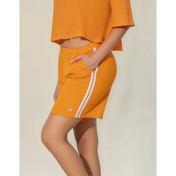Short Mujer Naranja Fi 33552