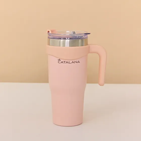 Vaso Térmico Mug Con Asa Acero Inoxidable Capacidad 700ml