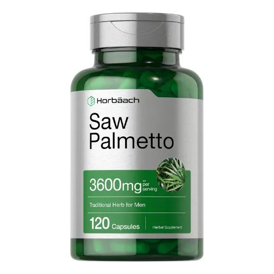 Saw Palmetto Horbaach 3600mg 120 Capsulas