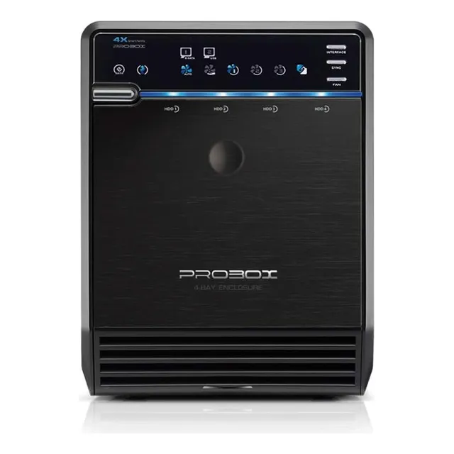 Gabinete Mediasonic Hf2-su3s2 4 Bahías Sata 6.0