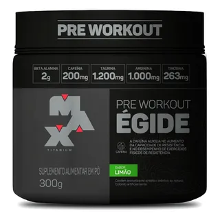 Suplemento Em PĂł PrĂ© Treino Ăgide 300g Sabor LimĂŁo Max Titanium Suplemento Em PĂł PrĂ© Treino Ăgide 300g Sabor LimĂŁo Max Titanium