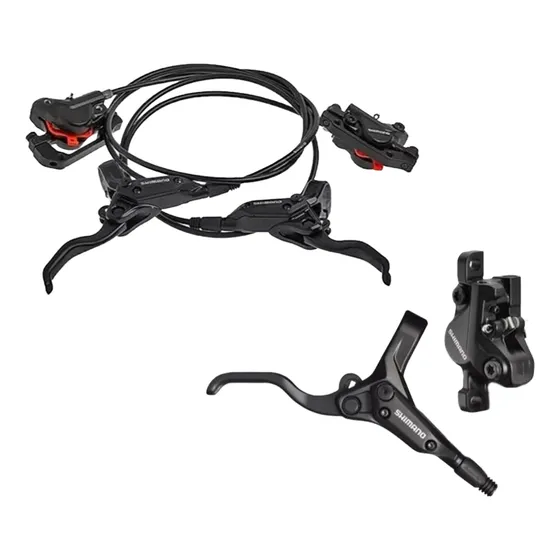 Par De Freio A Disco Shimano M-395 Acera Preto
