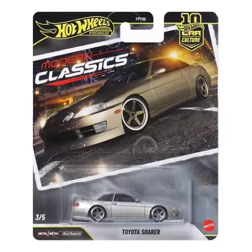 TOYOTA SOARER ミニカー Hot Wheels Premium Modern Classic Toyota Soarer 1/64 Silver