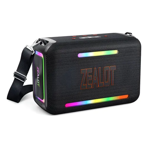Banco De Potência Parlante Bluetooth Zealot S79 100w Ipx6 24