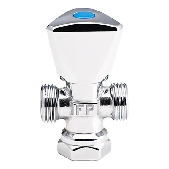 Llave De Arresto 1/2x1/2 Fp Cromada