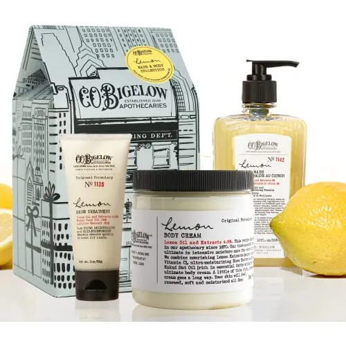 Bigelow Apothecary Trio, Mano De Limón Y Cuidado Yr8d2
