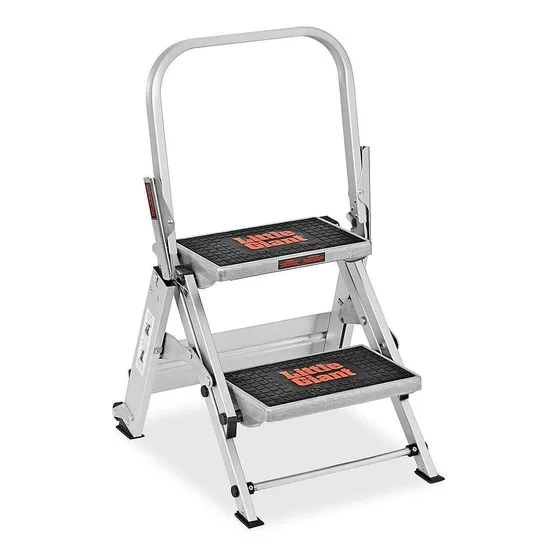Little Giant Escalera Plegable - 2 Escalones -uline