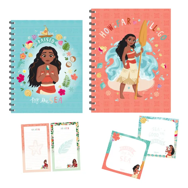 Set Regalo Navidad Disney Moana 2 Para Niños