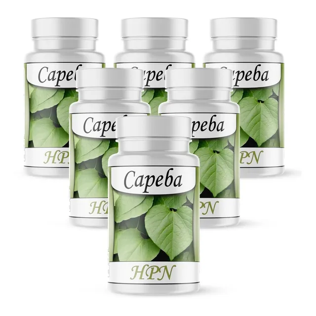 Capeba Puro Em Cápsulas/500mg Kit 6 Potes (multi Benefícios)