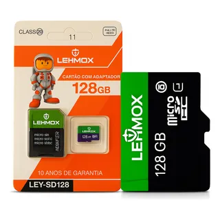 CartĂŁo De Memoria 128 Gigas Classe 20 Sdhc1 Com Adaptador CartĂŁo De Memoria 128 Gigas Classe 20 Sdhc1 Com Adaptador