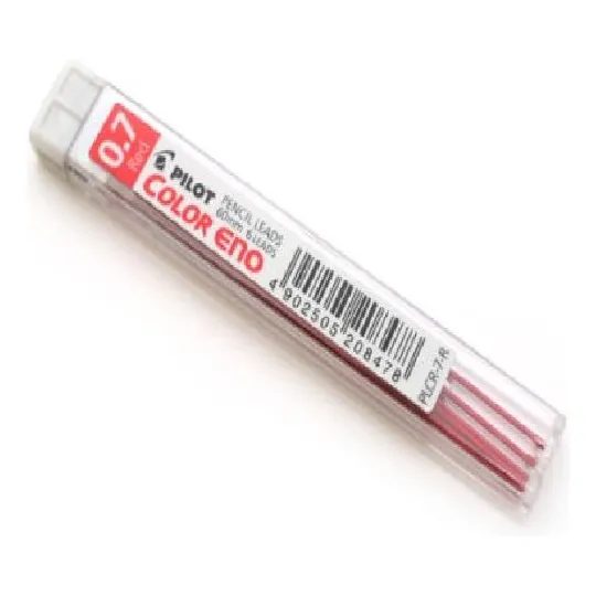 Minas 0.7mm Rojo Estuchex6un Plcr-7-r  Pilot