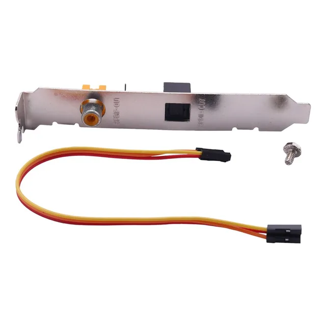 Soporte De Cable Óptico Y Rca Spdif For Audio Digital