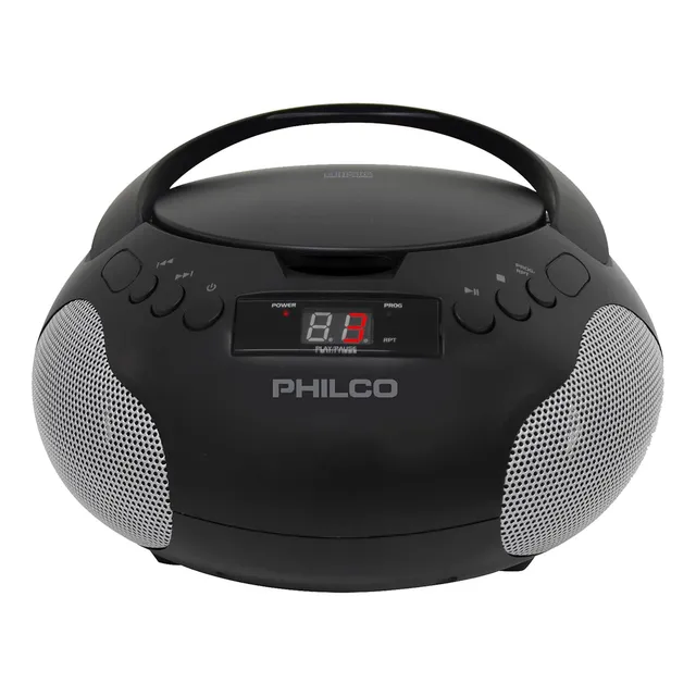 Reproductor De Cd Philco Radio Am-fm, Negro