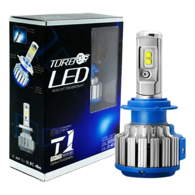2 Luces Led Bombillos H4, H1,  H7, H11, 880 Turbo Led