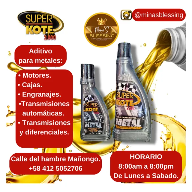 Súper Kote 2000 Aditivo Para Cajas Automáticas