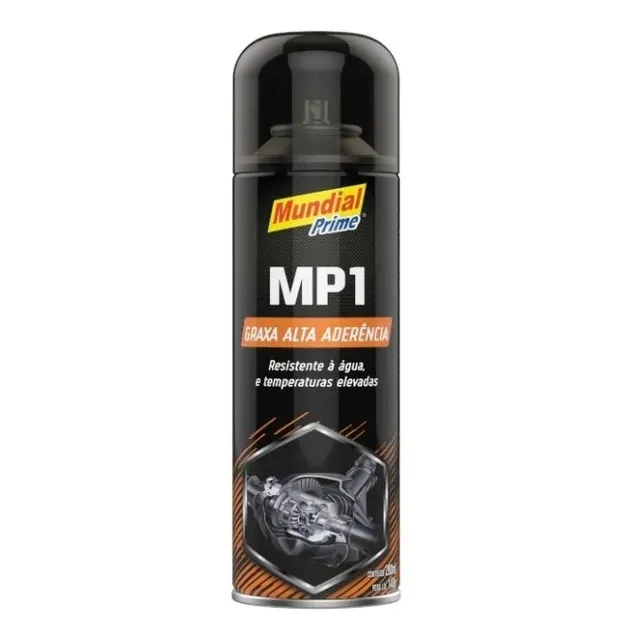Graxa Spray Alta Aderência 250ml Mundial Prime