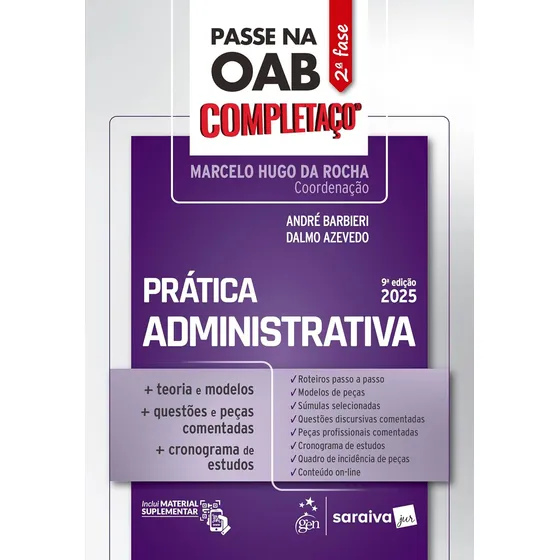 Livro Passe Na Oab 2ª Fase - Completaço® - Prática Administr