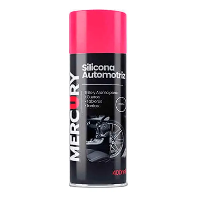 Silicona Abrillantador En Spray Con Aroma A Fresa 400ml