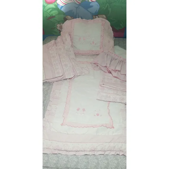Protector De Cuna Para Niña