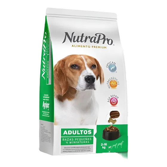Nutrapro Alimento Perro Adulto Razas Pequeñas 2kg