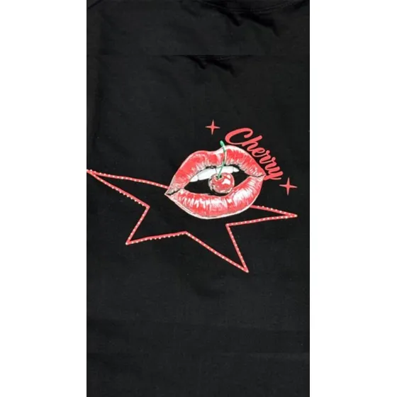 Remera Algodón Premium Estampa Bar Dama T-especial