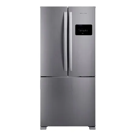 Geladeira Bro85mk 559L Frost Free French Door Brastemp Inox Lojas Colombo 4.9