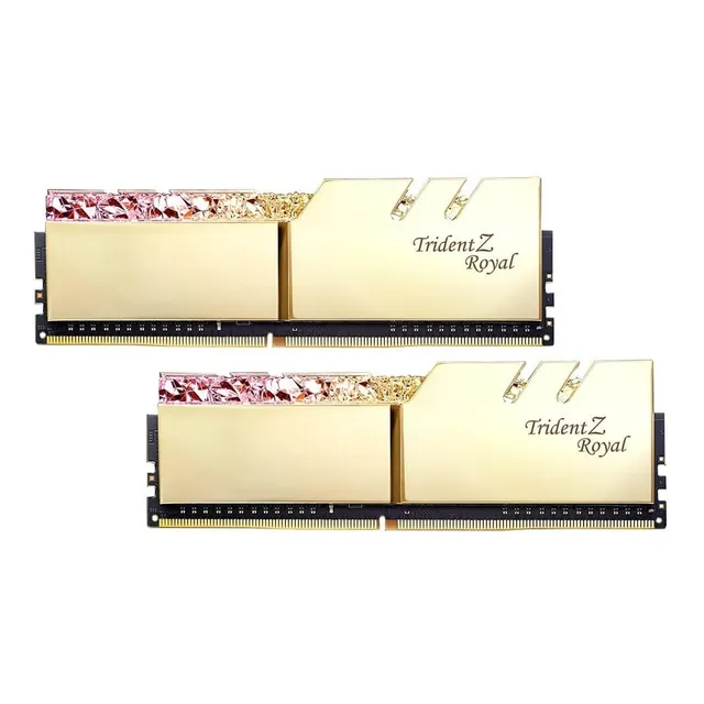 Memoria Ram G.skill Trident Z Royal 16gb 2x8gb 3000mhz Ddr4 Color Dorado