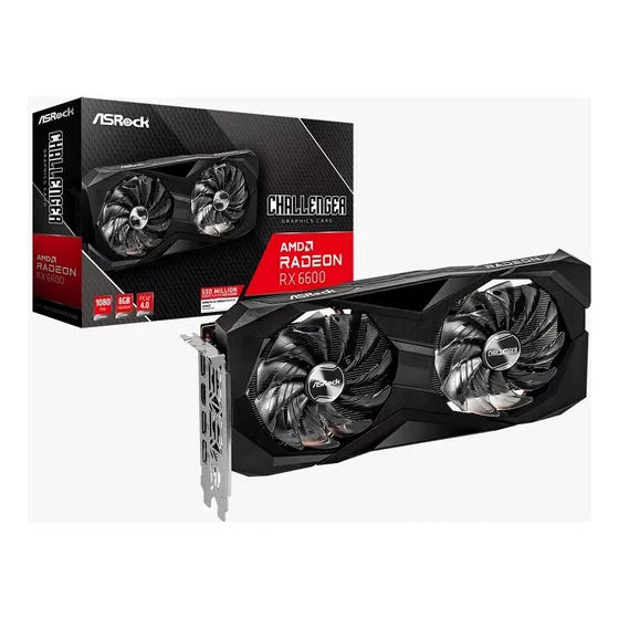 Tarjeta De Video Asrock Rx 6600 Challenger 8gb