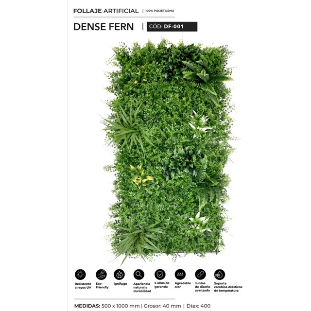 Dk Follaje Artificial Grama Vertical Wonderland  1mx50 Uv
