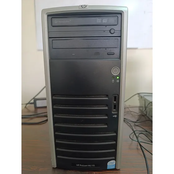 Servidor Hp Proliant Ml110 G4 4gb Ram 160gb Hdd Dvd/rw