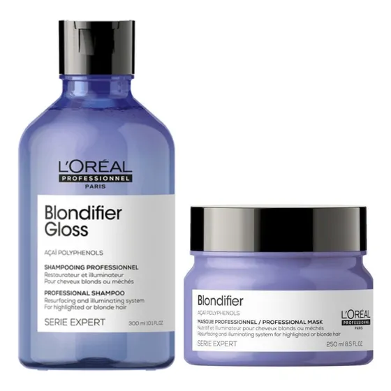 Pack Loreal Blondifier Shamp+masc+envío Gratis