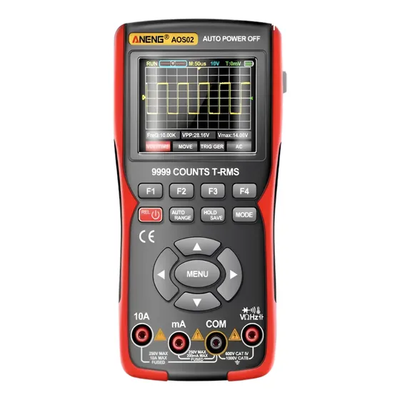 Osciloscópio Multímetro Digital Portátil Aneng Aos02 C/ Nf