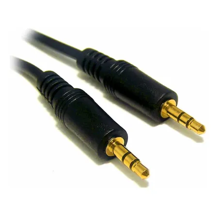 Cable Auxiliar De Audio Plug 3.5mm M-m 10 Metros