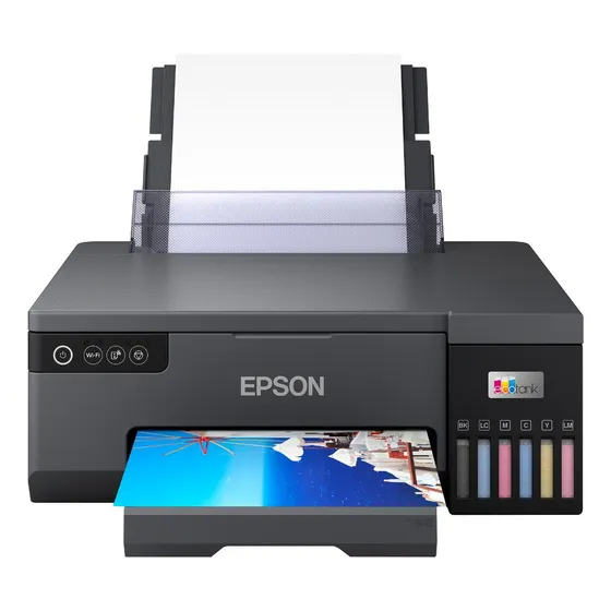 Impresora Fotografica Epson L8050 Foto A4 Cd, Dvd, Pvc Color Negro
