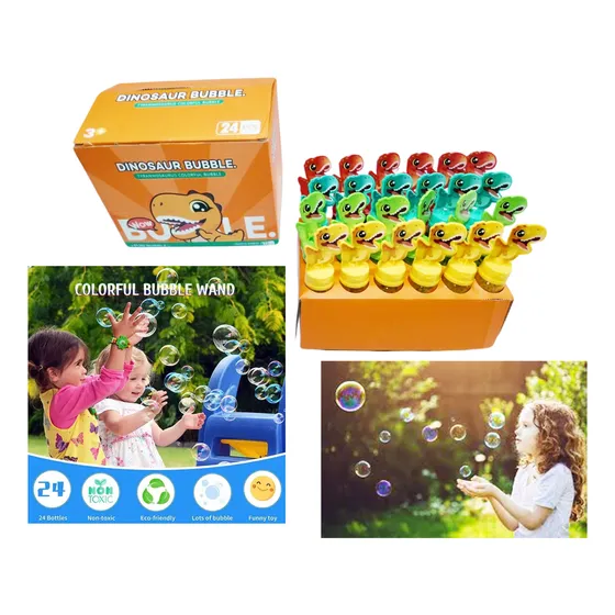 Dinosaurio Rex Hacer Burbujas Burbujeo Juguete Niños X1und