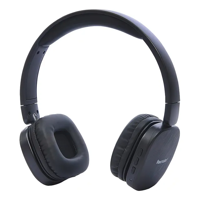 Audífonos Tecmaster Bt Tm-300508 Black Color Negro