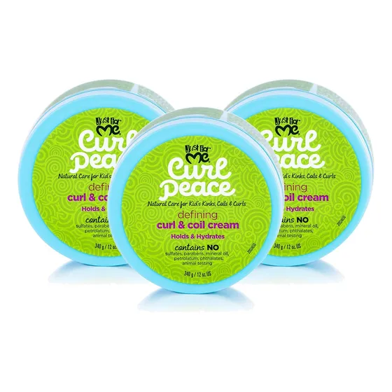 Creme Curl & Coil Just For Me Curl Peace 360 Ml (pacote Com